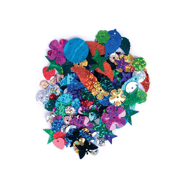 Sequins - Assorted Multi Colour - 20g | Truro Fabrics