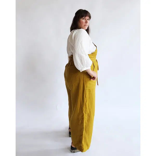 Sew House Seven - Paper Sewing Pattern - Burnside Bibs - Curvy Sizes – view 4 | Truro Fabrics