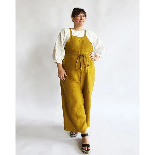 Sew House Seven - Paper Sewing Pattern - Burnside Bibs - Curvy Sizes – view 5 | Truro Fabrics