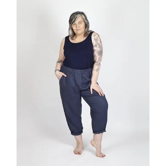 Sew House Seven - Paper Sewing Pattern - Free Range Slacks Curvy Sizes | Truro Fabrics