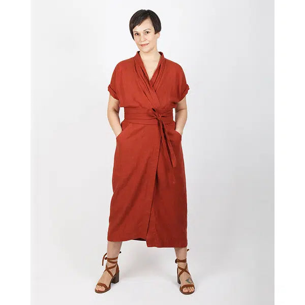 Sew House Seven - Paper Sewing Pattern - Wildwood Wrap Dress – view 5 | Truro Fabrics