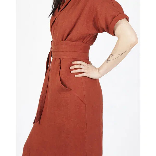 Sew House Seven - Paper Sewing Pattern - Wildwood Wrap Dress – view 6 | Truro Fabrics