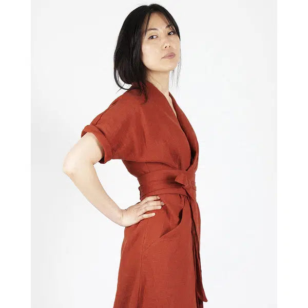 Sew House Seven - Paper Sewing Pattern - Wildwood Wrap Dress – view 7 | Truro Fabrics