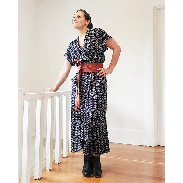 Sew House Seven - Paper Sewing Pattern - Wildwood Wrap Dress – view 8 | Truro Fabrics