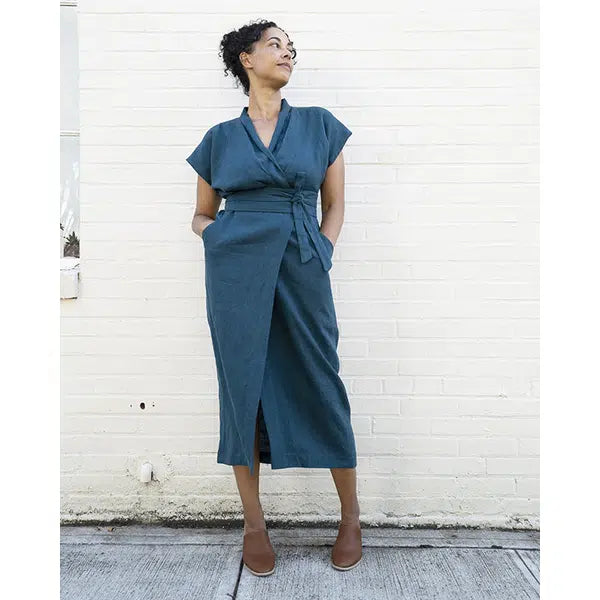 Sew House Seven - Paper Sewing Pattern - Wildwood Wrap Dress | Truro Fabrics