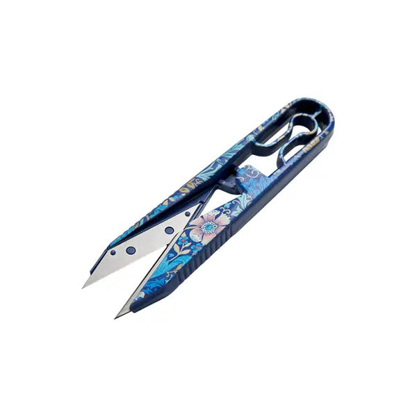 Sewing Gift - Blue Floral Thread Snips – view 4 | Truro Fabrics