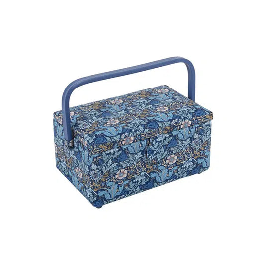 Sewing Gift - Blue Floral Workbox | Truro Fabrics