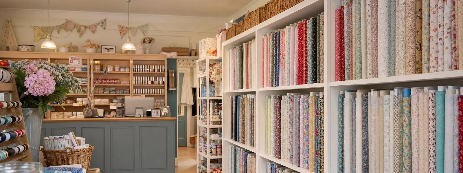 Sewing shop near me - Truro Fabrics fabric and haberdashery shop Cornwall