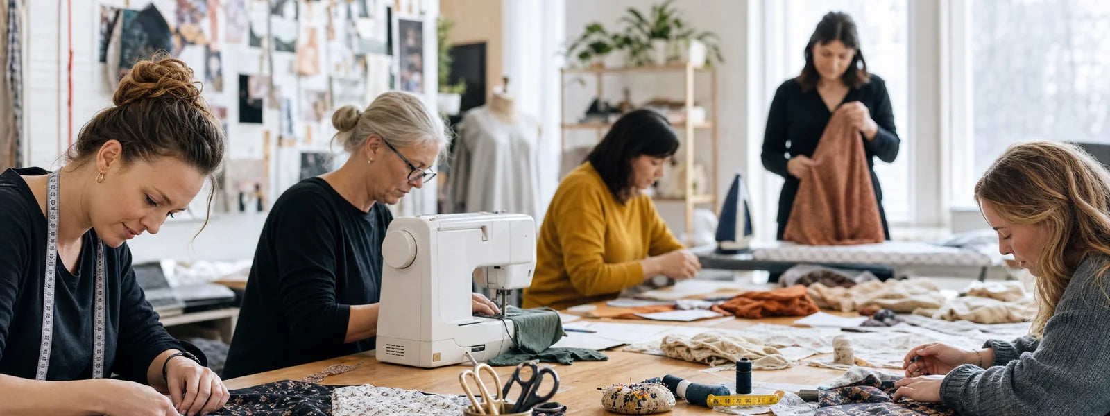 Sewing workshops Cornwall - fabric and craft classes at Truro Fabrics
