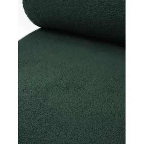 Sherpa Fleece Fabric - Pine – view 2 | Truro Fabrics
