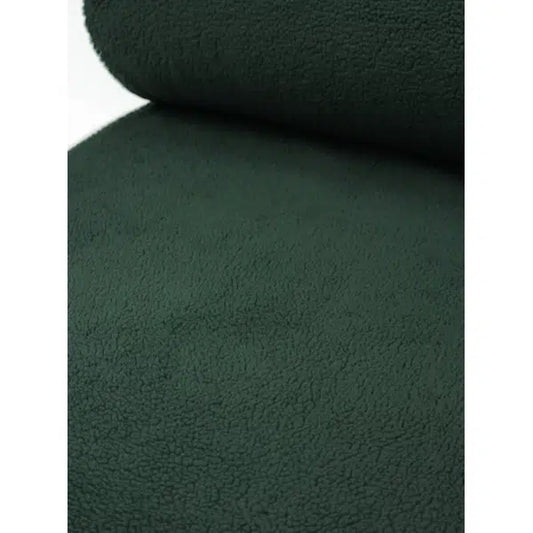 Sherpa Fleece Fabric - Pine – view 2 | Truro Fabrics