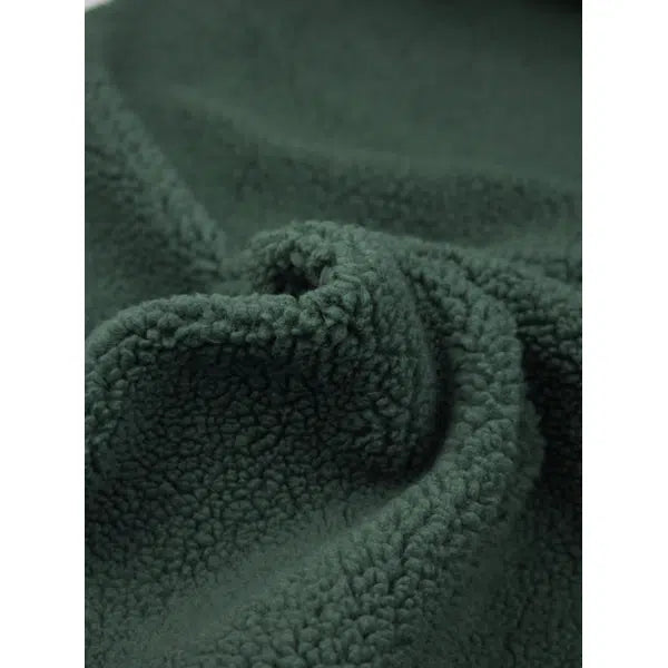 Sherpa Fleece Fabric - Pine | Truro Fabrics