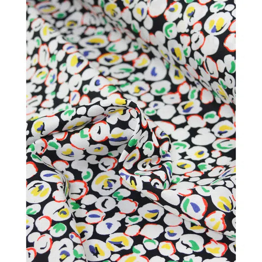 Shirtweight Cotton Sateen Fabric - Primary Pebbles | Truro Fabrics