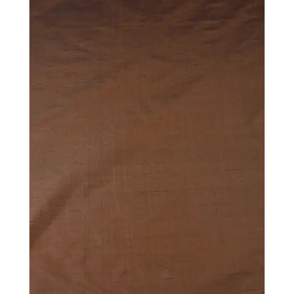 Shot Silk Dupion Fabric - Copper & Grey – view 3 | Truro Fabrics