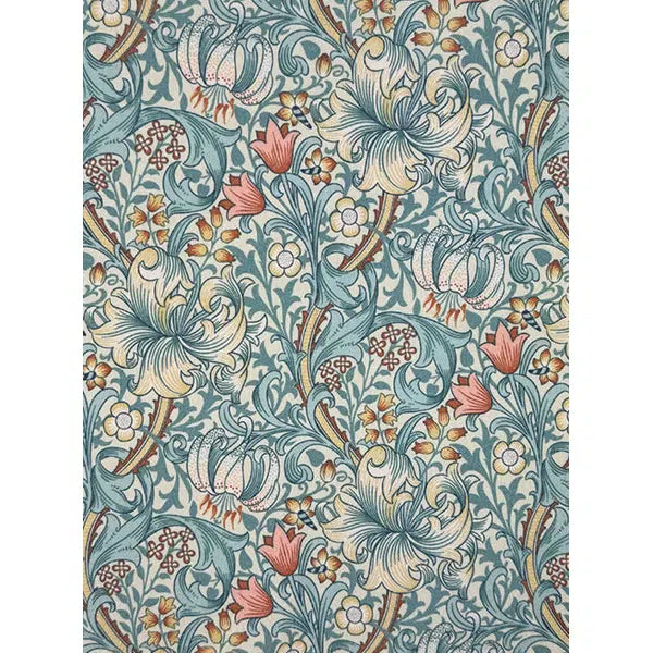 Showerproof Outdoor Fabric - Golden Lily Cornflower | Truro Fabrics