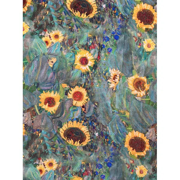 Showerproof Outdoor Fabric - Sunflowers | Truro Fabrics