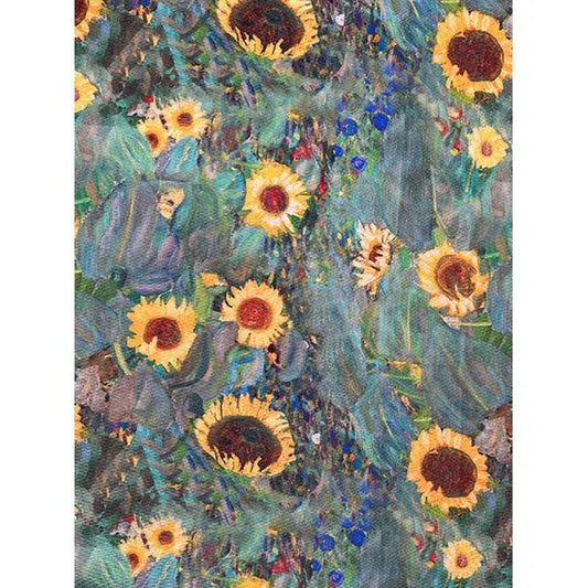 Showerproof Outdoor Fabric - Sunflowers | Truro Fabrics