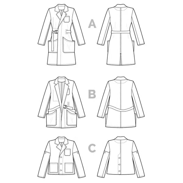 Closet Core - Paper Sewing Pattern - Sienna Maker Jacket – view 13 – Truro Fabrics