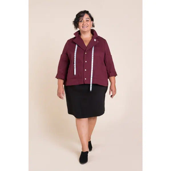 Closet Core - Paper Sewing Pattern - Sienna Maker Jacket – view 8 – Truro Fabrics