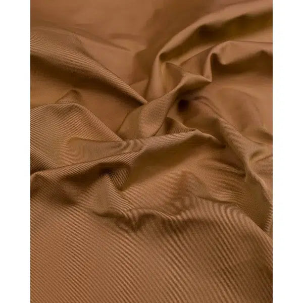 Silk Blend Taffeta Fabric - Sepia Gold – view 2 | Truro Fabrics