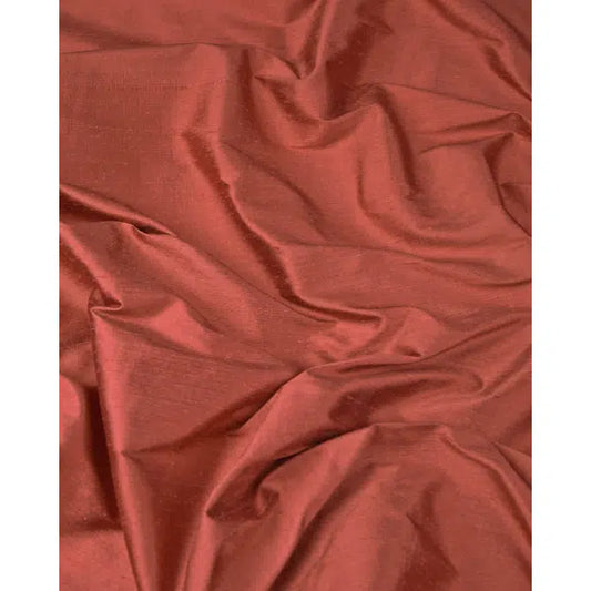 Silk Dupion Fabric - Rose | Truro Fabrics