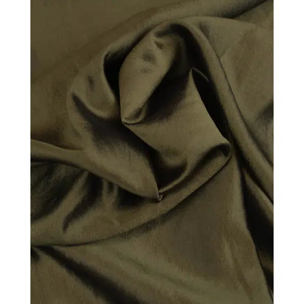 Silk Tissue Taffeta Fabric - Shot Sage – view 2 | Truro Fabrics