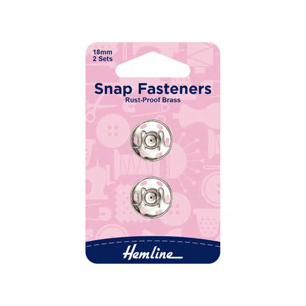 Snap Fasteners - Silver | Assorted Sizes – view 7 | Truro Fabrics