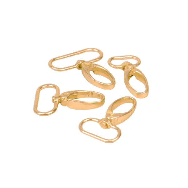 Snap Hook - Gold – view 2 | Truro Fabrics