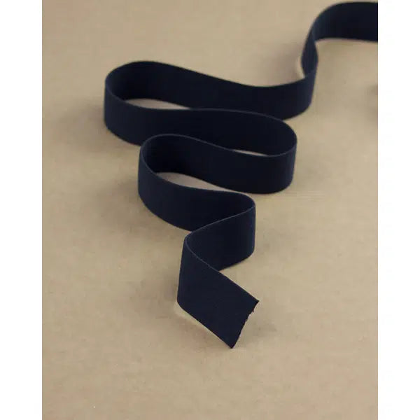 Soft Boxer Short Elastic - 32mm - Black | Truro Fabrics