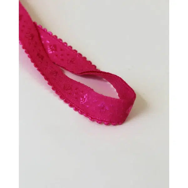 Stretch Binding - Picot Edge - Gerbera – view 2 | Truro Fabrics