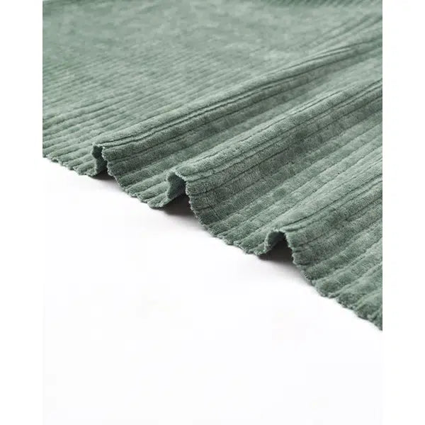 Stretch Cord Knit Fabric - Eucalyptus – view 2 | Truro Fabrics