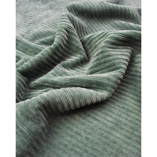Stretch Cord Knit Fabric - Eucalyptus | Truro Fabrics