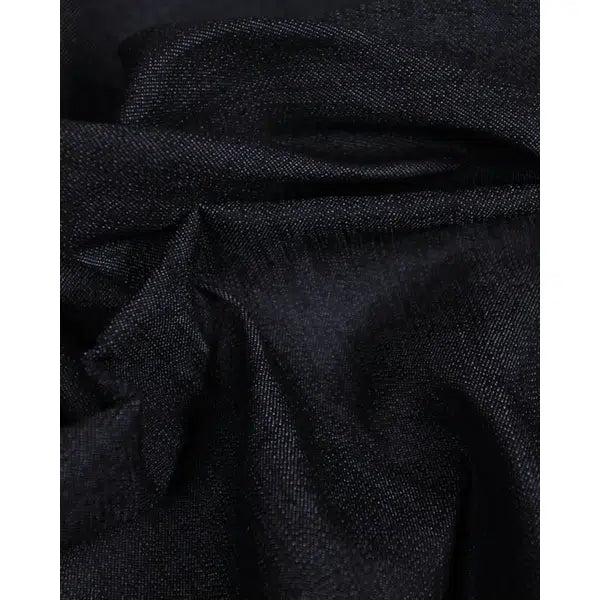 Stretch Cotton Denim Fabric - Dark Blue | Truro Fabrics