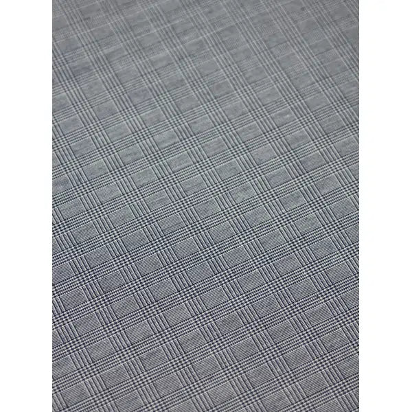 Stretch Cotton Fabric - Petite Plaid Huckleberry – view 4 | Truro Fabrics