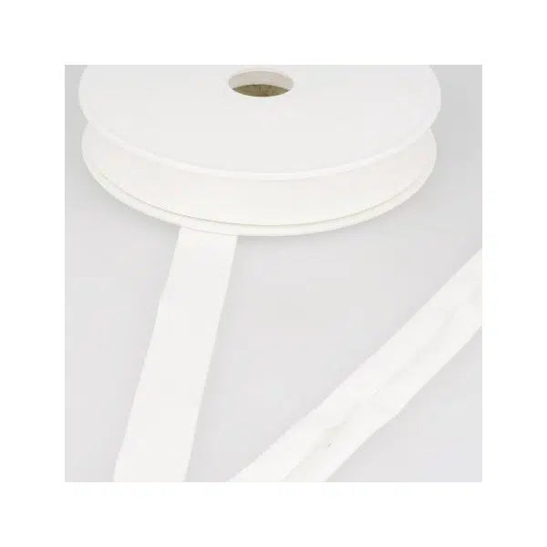 Stretch Jersey Bias - 20mm - Ivory | Truro Fabrics