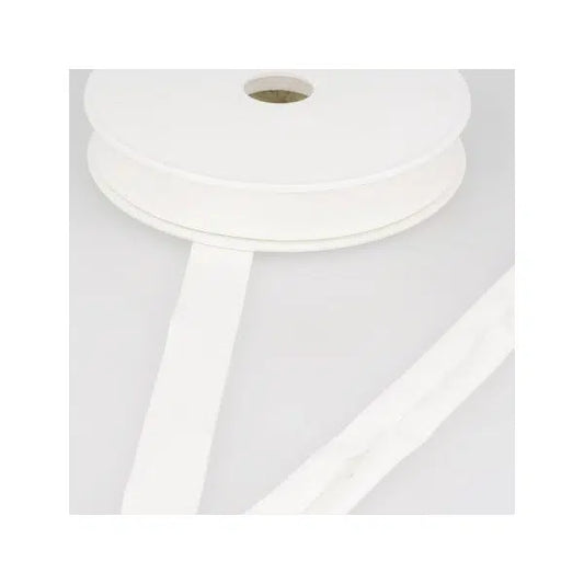 Stretch Jersey Bias - 20mm - Ivory | Truro Fabrics