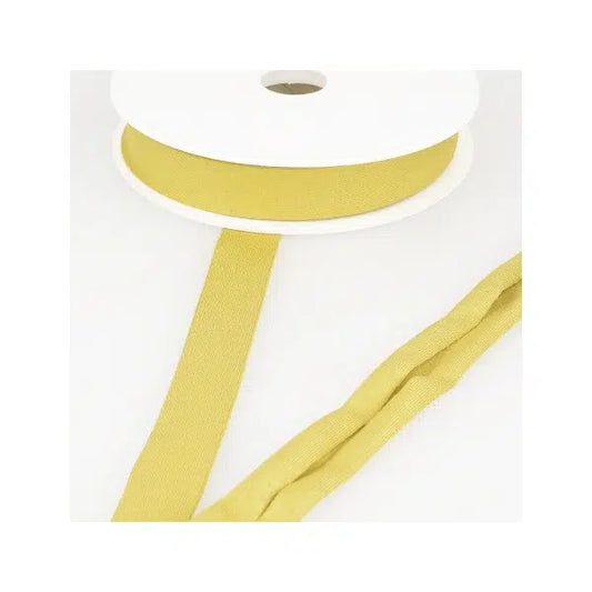 Stretch Jersey Bias - 20mm – Mustard Yellow | Truro Fabrics