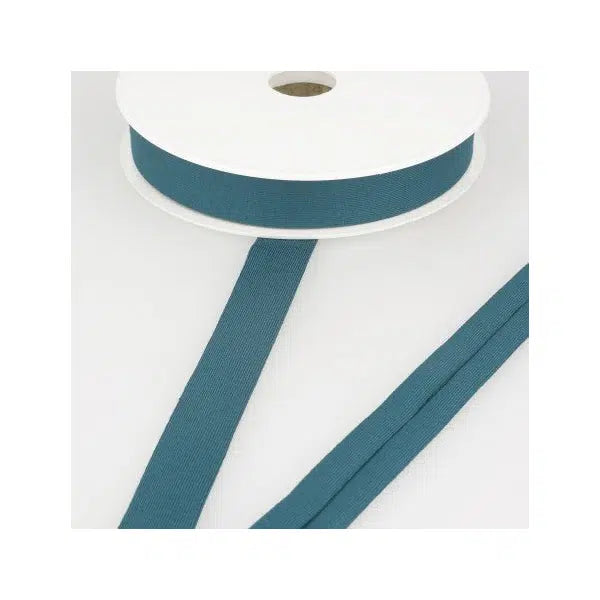 Stretch Jersey Bias - 20mm - Teal Blue | Truro Fabrics