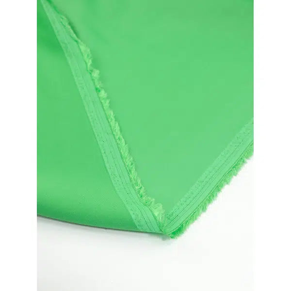 Stretch Rayon Satin Fabric - Kiwi Twist – view 4 | Truro Fabrics