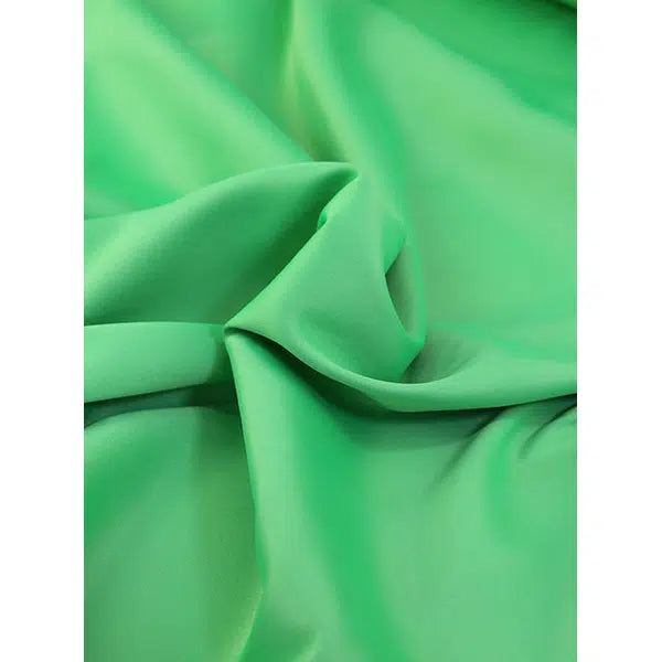 Stretch Rayon Satin Fabric - Kiwi Twist | Truro Fabrics