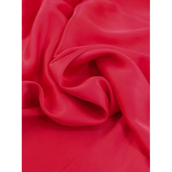 Stretch Rayon Satin Fabric - Strawberry Daiquiri | Truro Fabrics