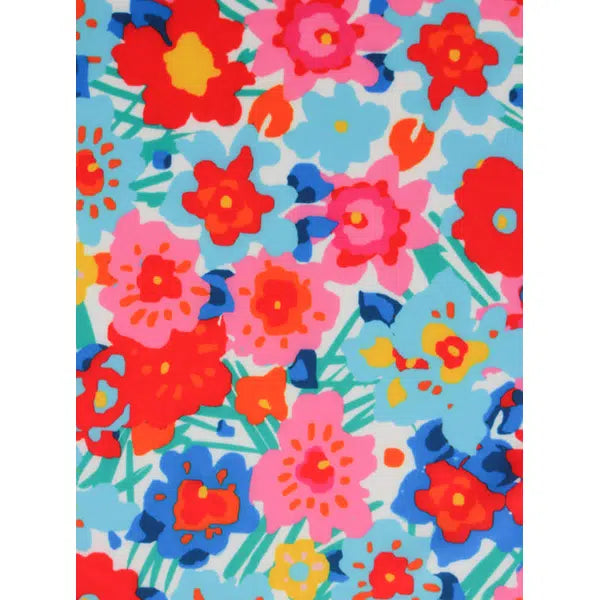 Swimwear Jersey Fabric – Reef Garden – view 3 | Truro Fabrics