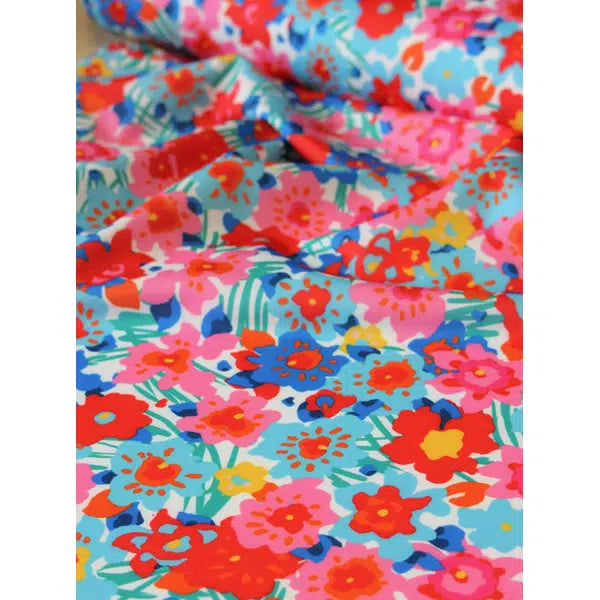 Swimwear Jersey Fabric – Reef Garden | Truro Fabrics