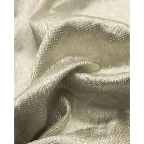 Textured Cloque Fabric - Champagne Pearl | Truro Fabrics