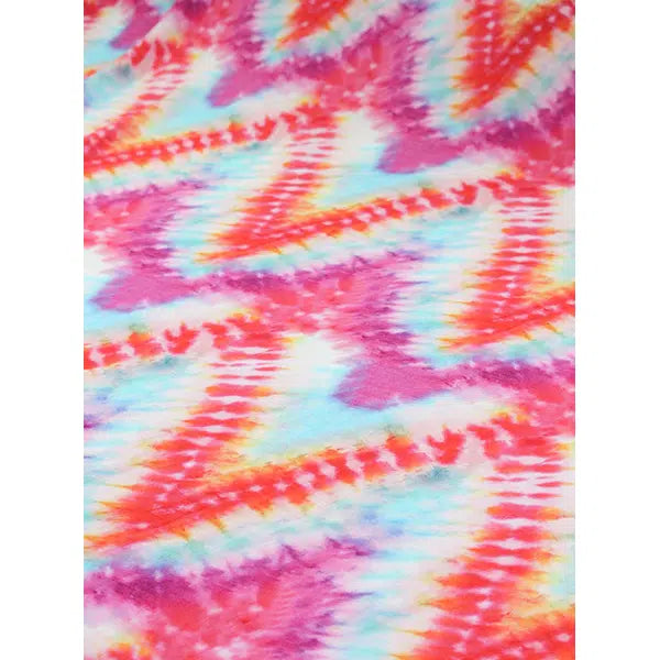 Tie-Dye Viscose Crepe Fabric - Fruit Punch – view 3 | Truro Fabrics