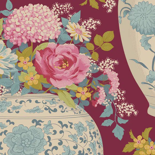 Tilda Patchwork Cotton Fabric - Chic Escape - 10" Fabric Stack