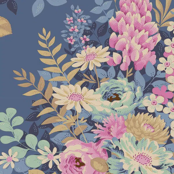 Tilda Patchwork Cotton Fabric - Chic Escape - 10" Fabric Stack