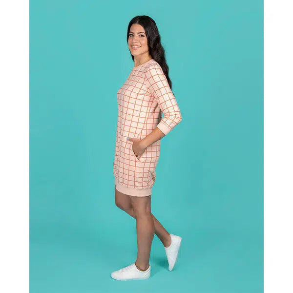 Tilly and the Buttons Sewing Pattern - Billie Sweatshirt & Dress – view 8 | Truro Fabrics