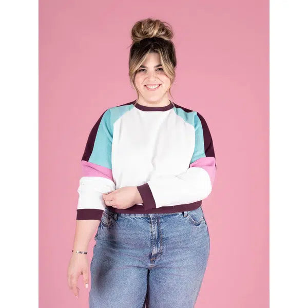 Tilly and the Buttons Sewing Pattern - Drew Sweatshirt – view 8 | Truro Fabrics