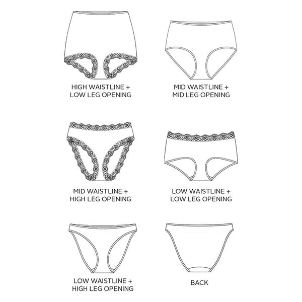 Tilly and the Buttons Sewing Pattern - Iris Knickers – view 3 | Truro Fabrics